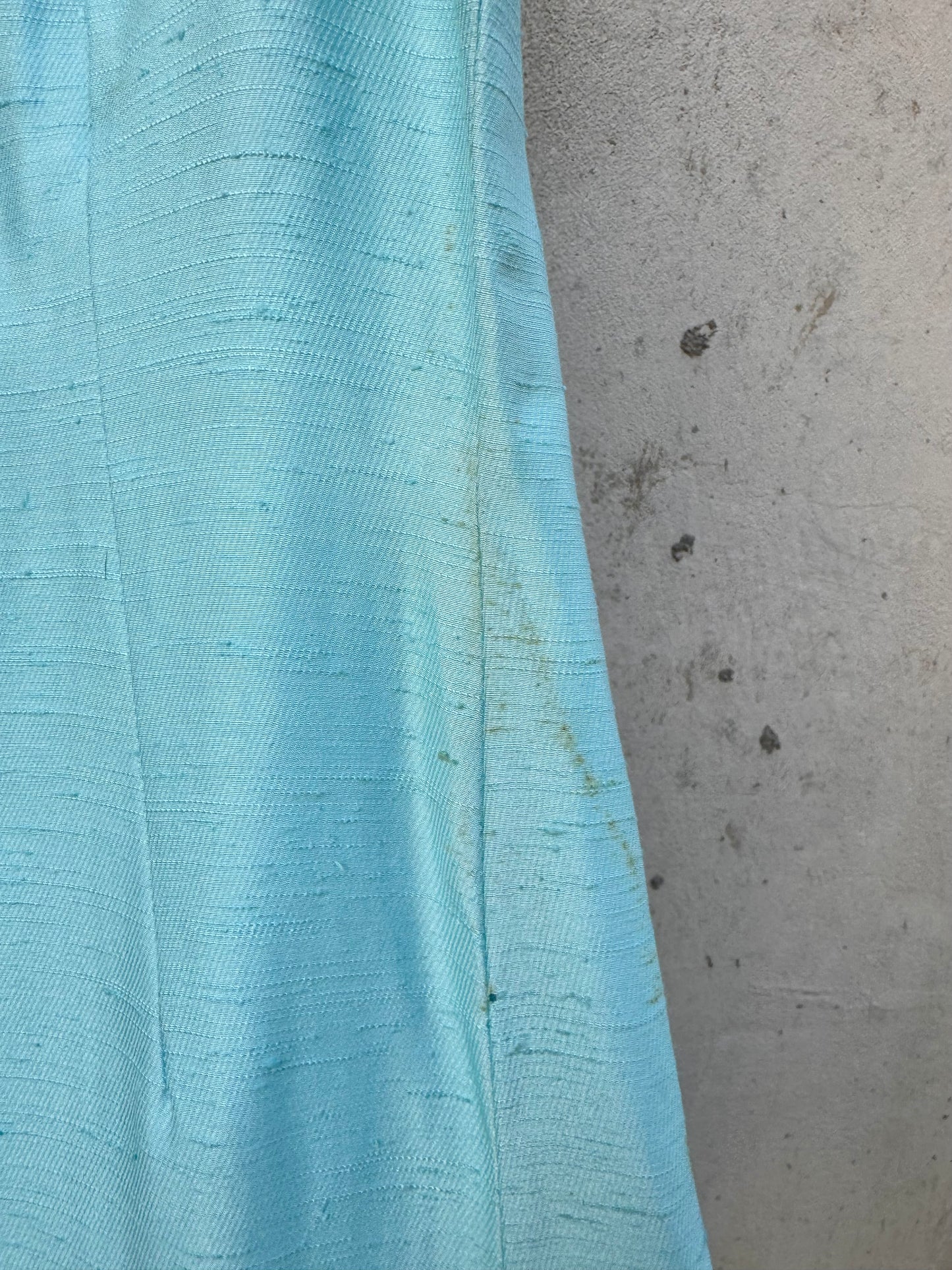 1960s Blue Sheath Dress