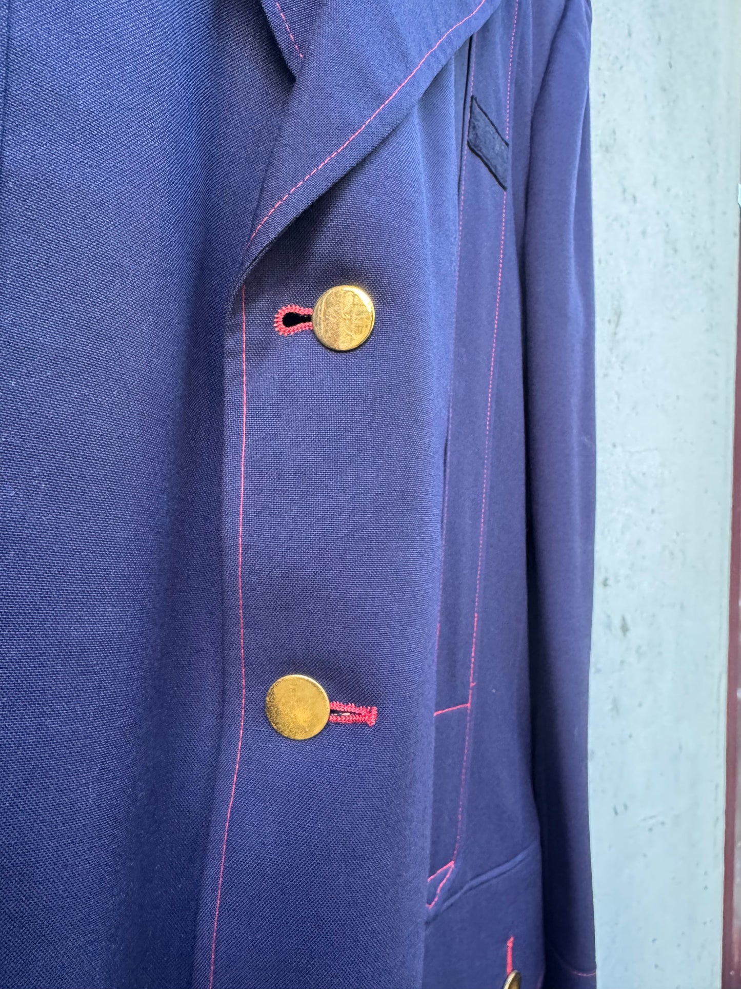 1970s Amtrack Railroad Conductor Uniform