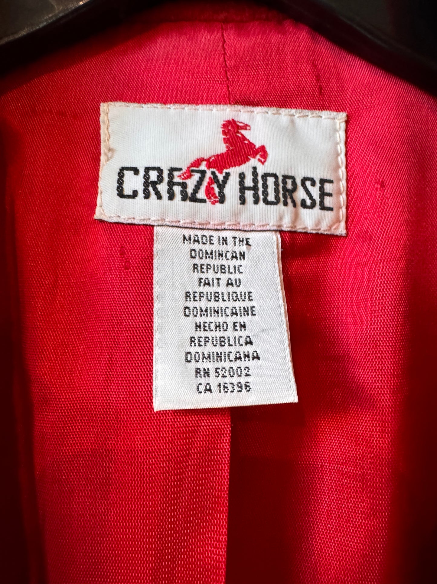 1970s Red Wool-Blend Blazer