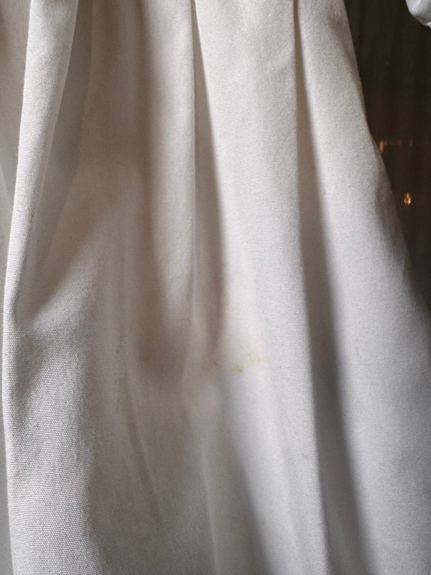 2000s White Shirtwaist Dress with Black Anchor Print