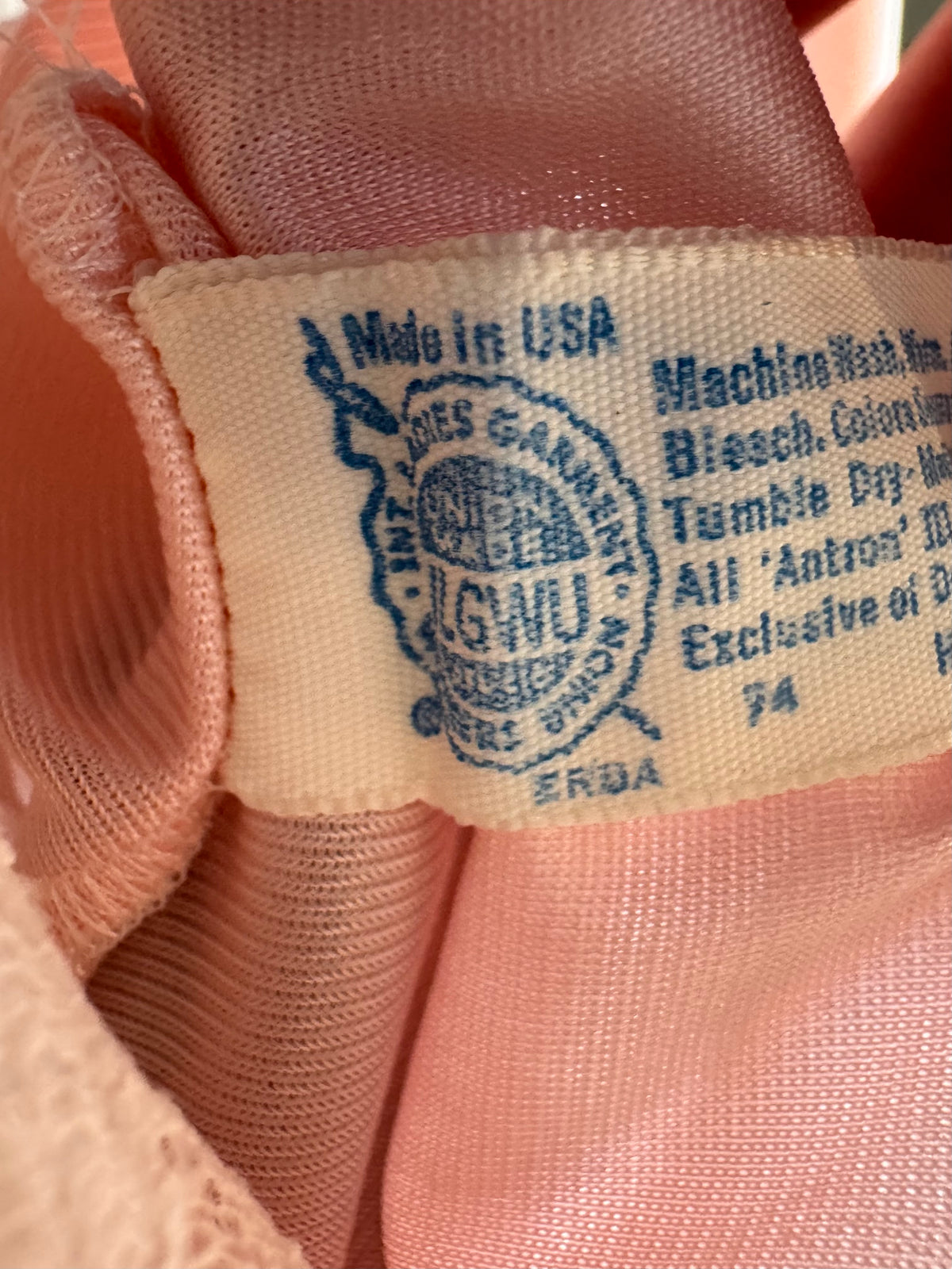 1960s Pink Skirt Slip