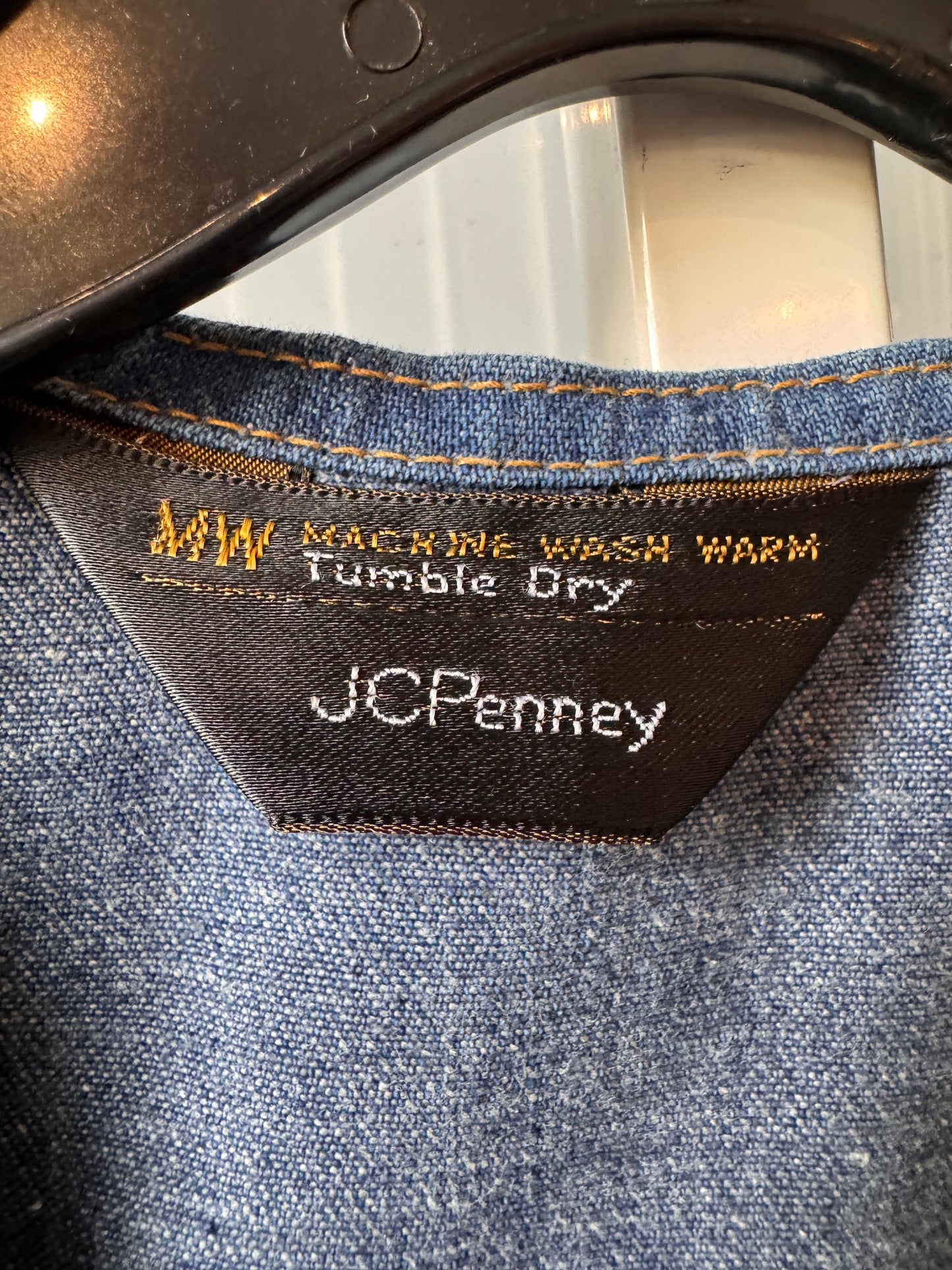 1970s JCPenney Denim Vest