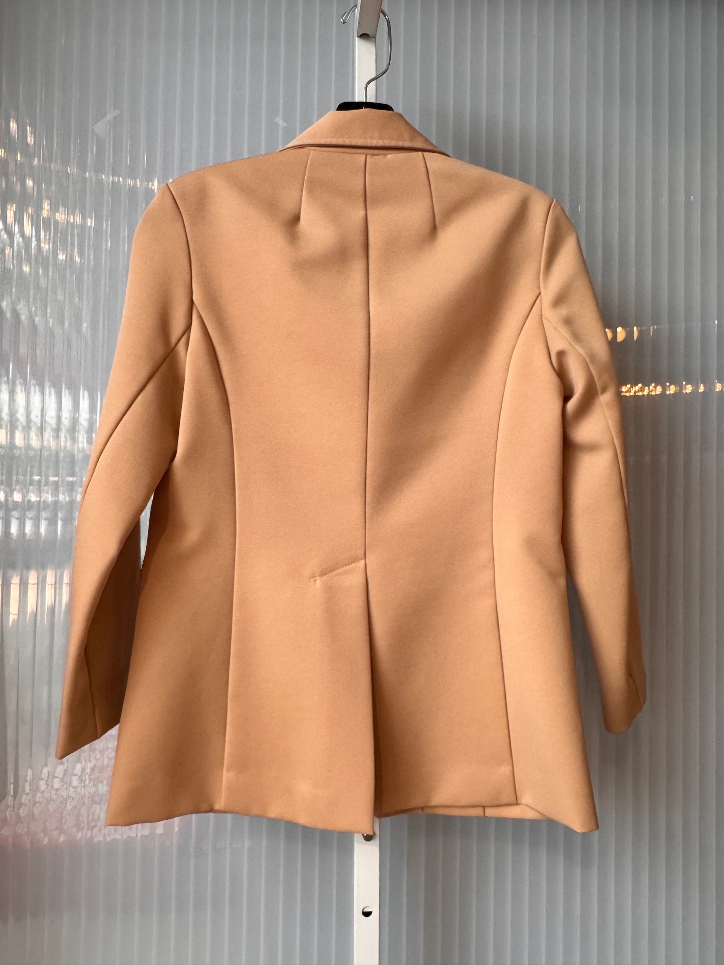 1980s Cream Blazer & Skirt Set
