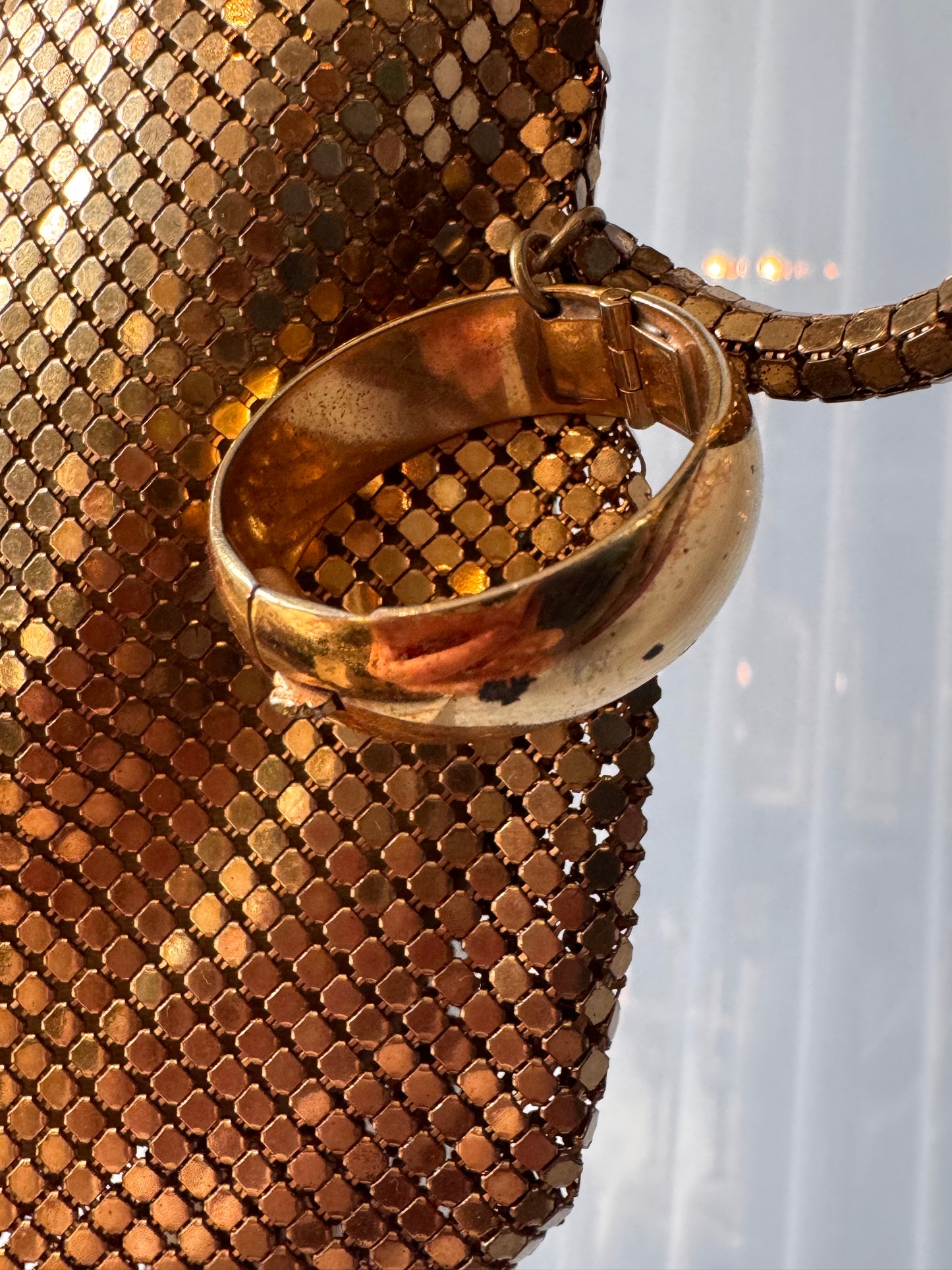 1940s Gold Mesh Coin Purse