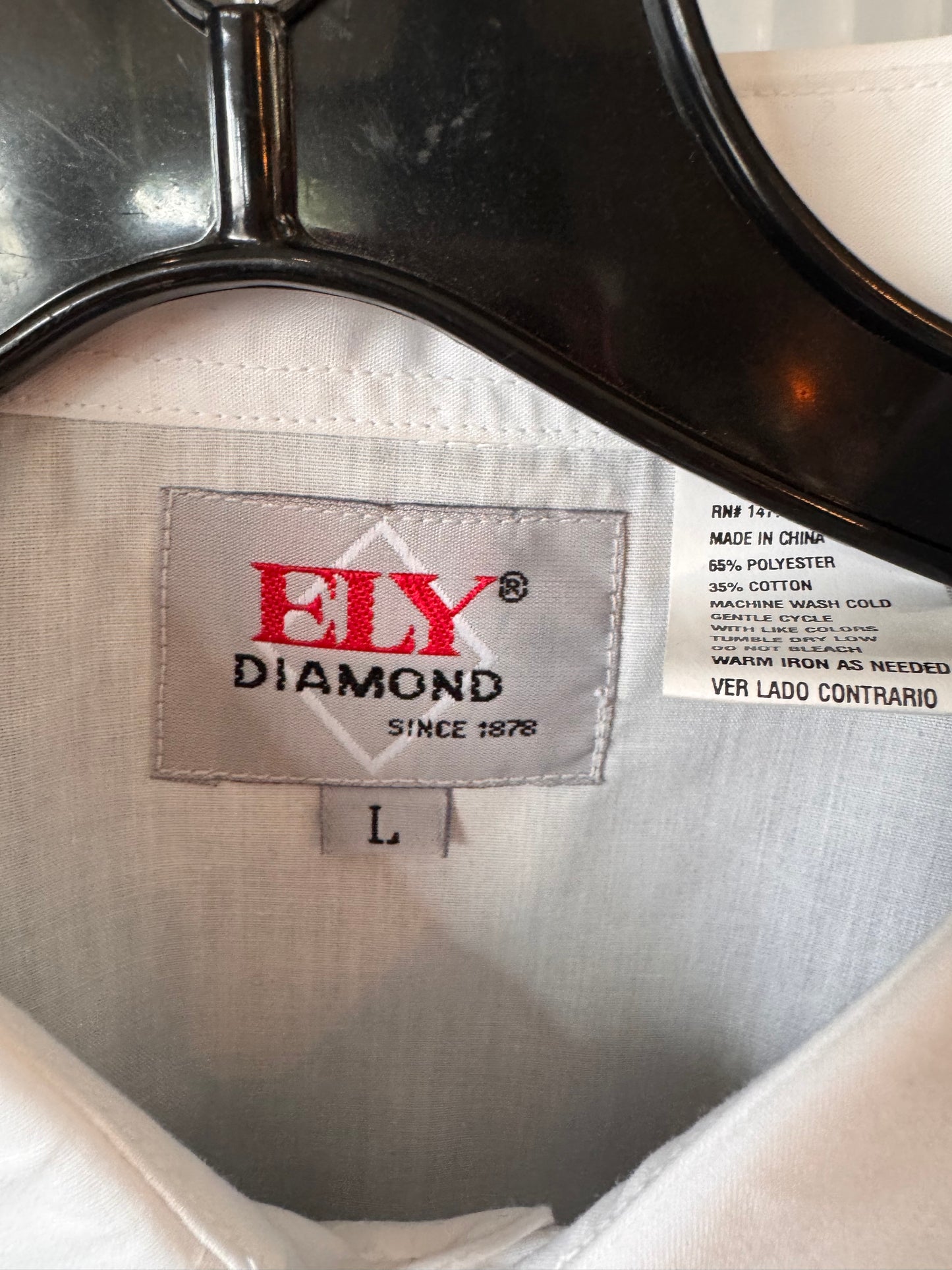 1990s Gold Embroidered Black & White Western Shirt