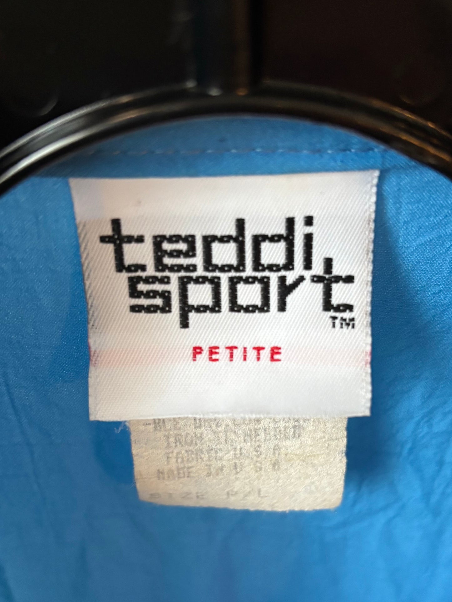 1980s Teddi Sport Geometric Wind Breaker