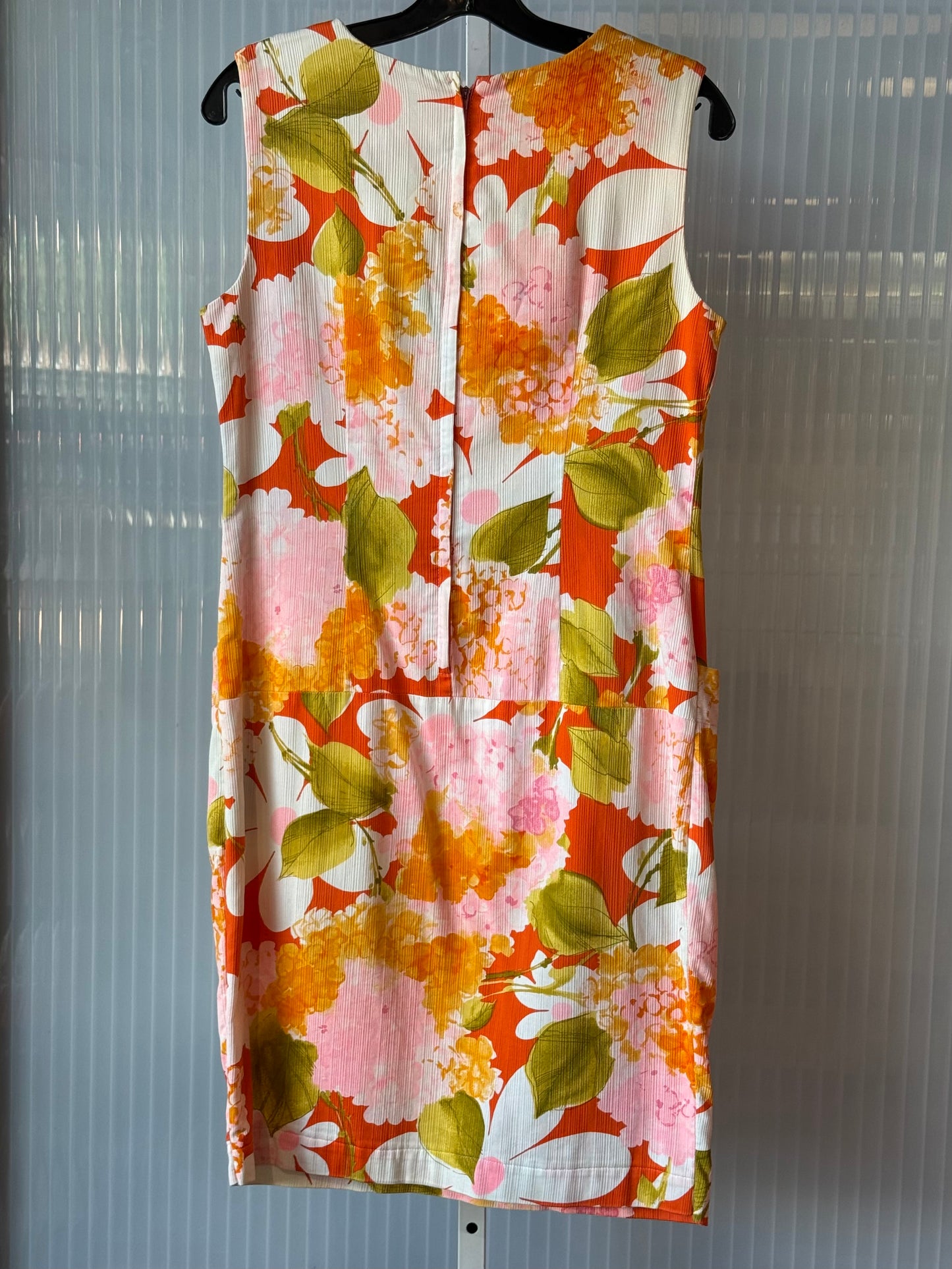1960s Floral Hawaiian Shift Dress