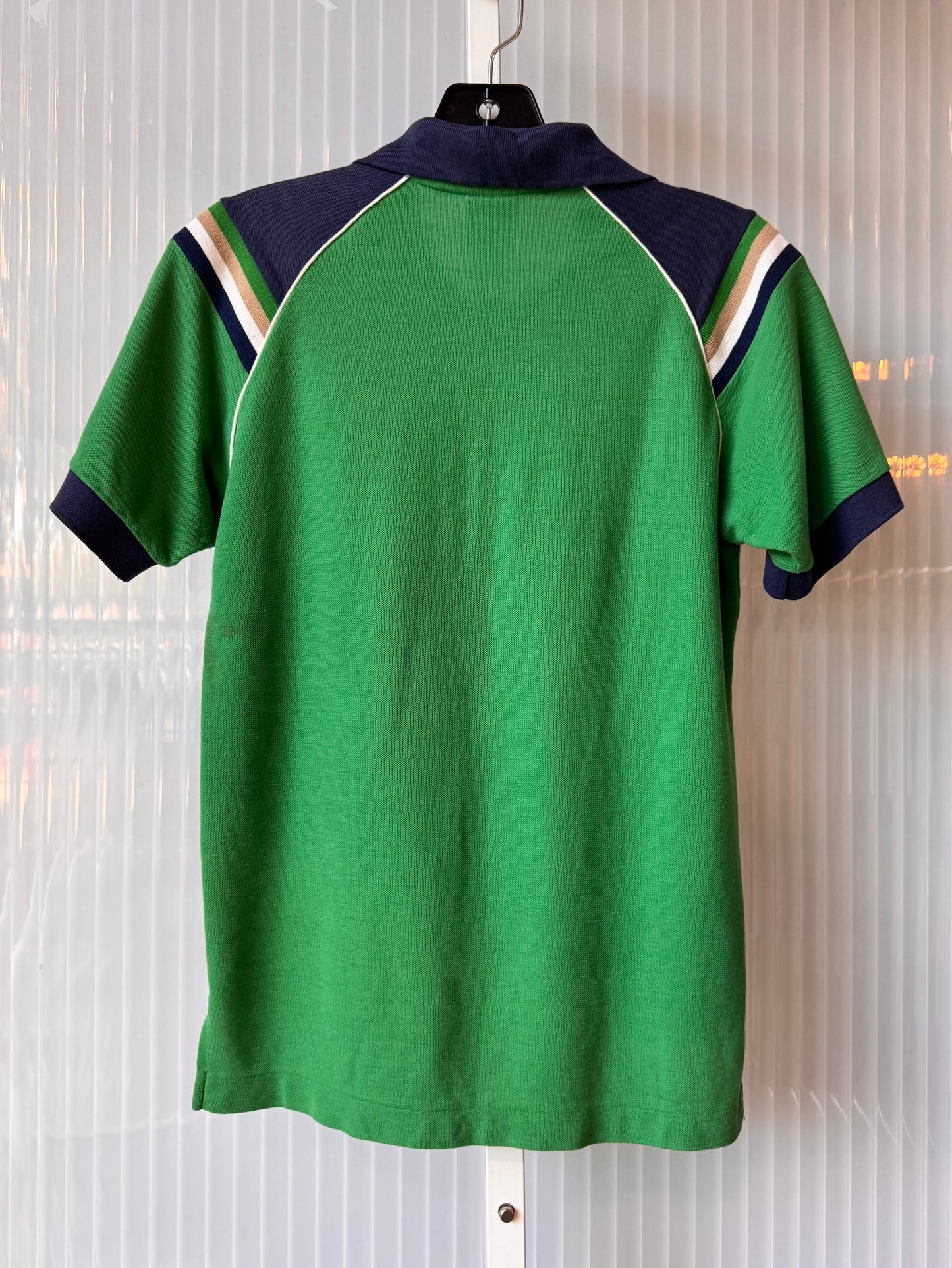 1970s Levi's Green 1/4th Button-Up Shirt