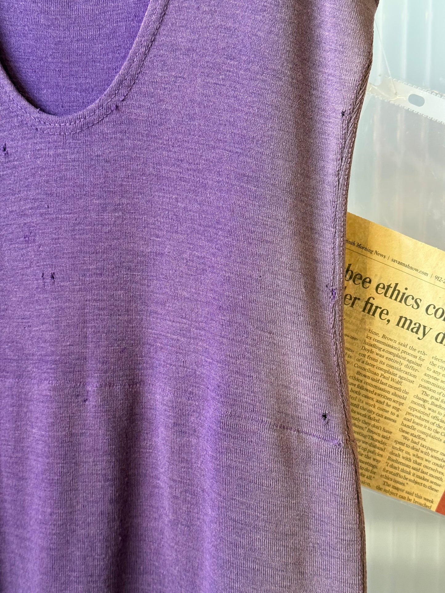 1920s Purple Layered One-Piece Swimsuit - Incredible Story