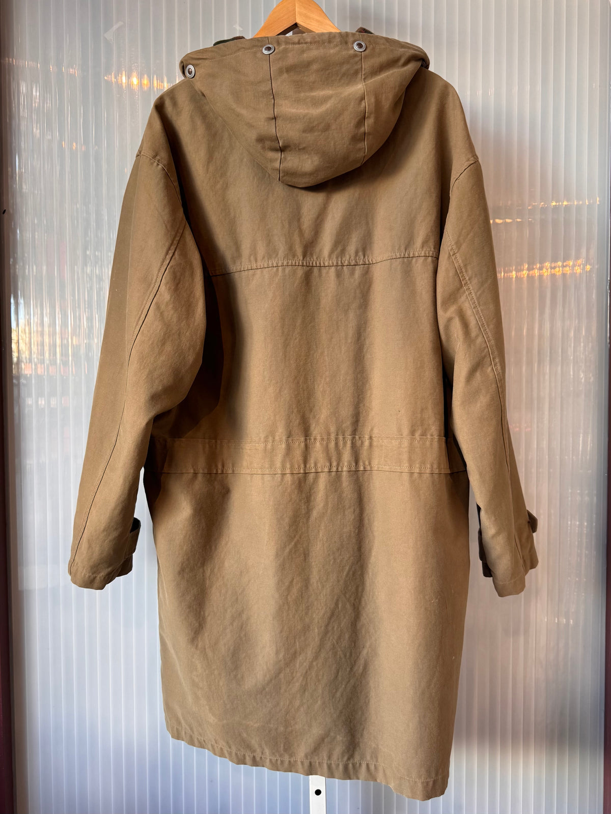 1990s Olive Jacket with Cozy Soft Lining