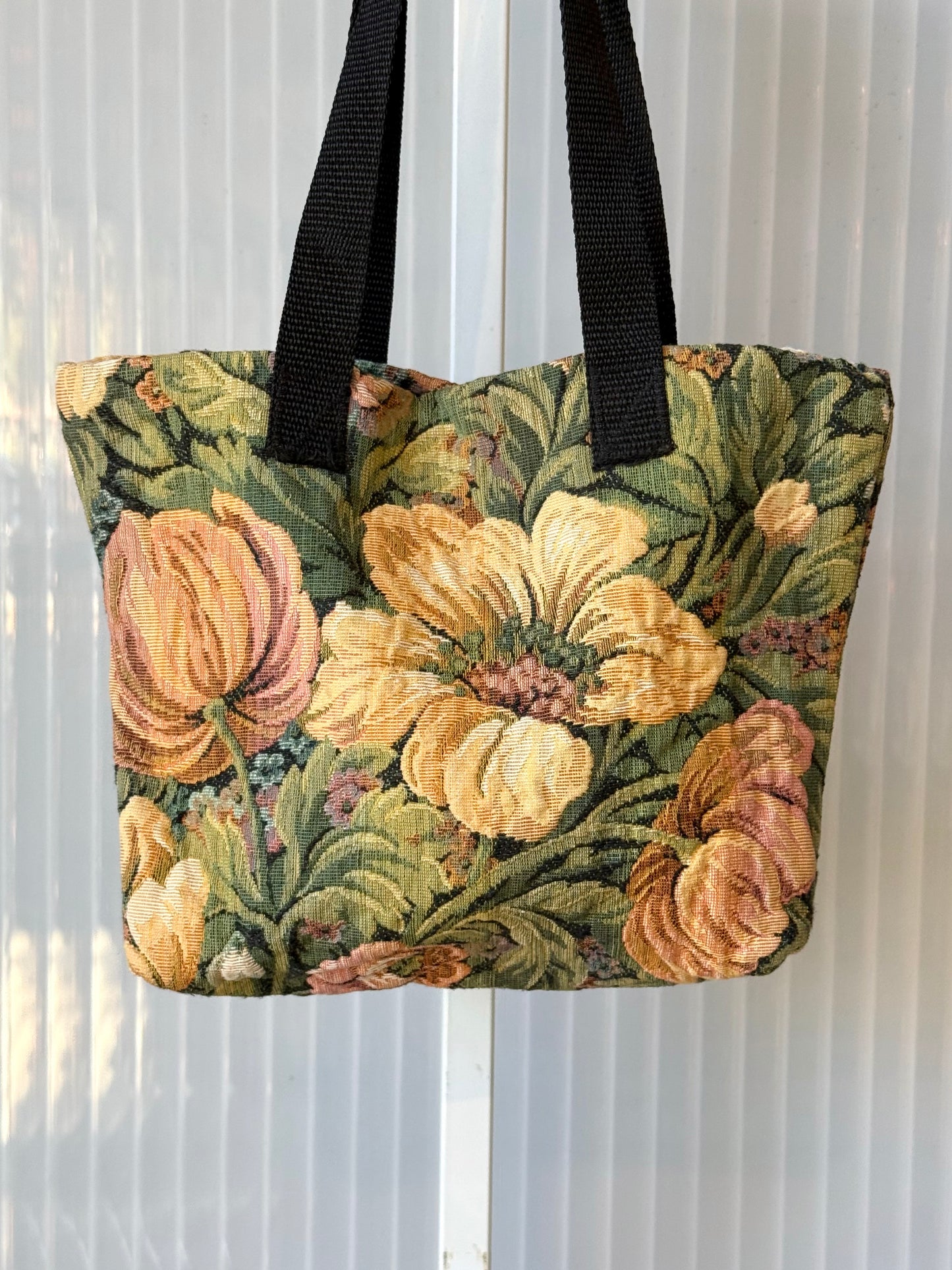 Floral Tapestry Bag