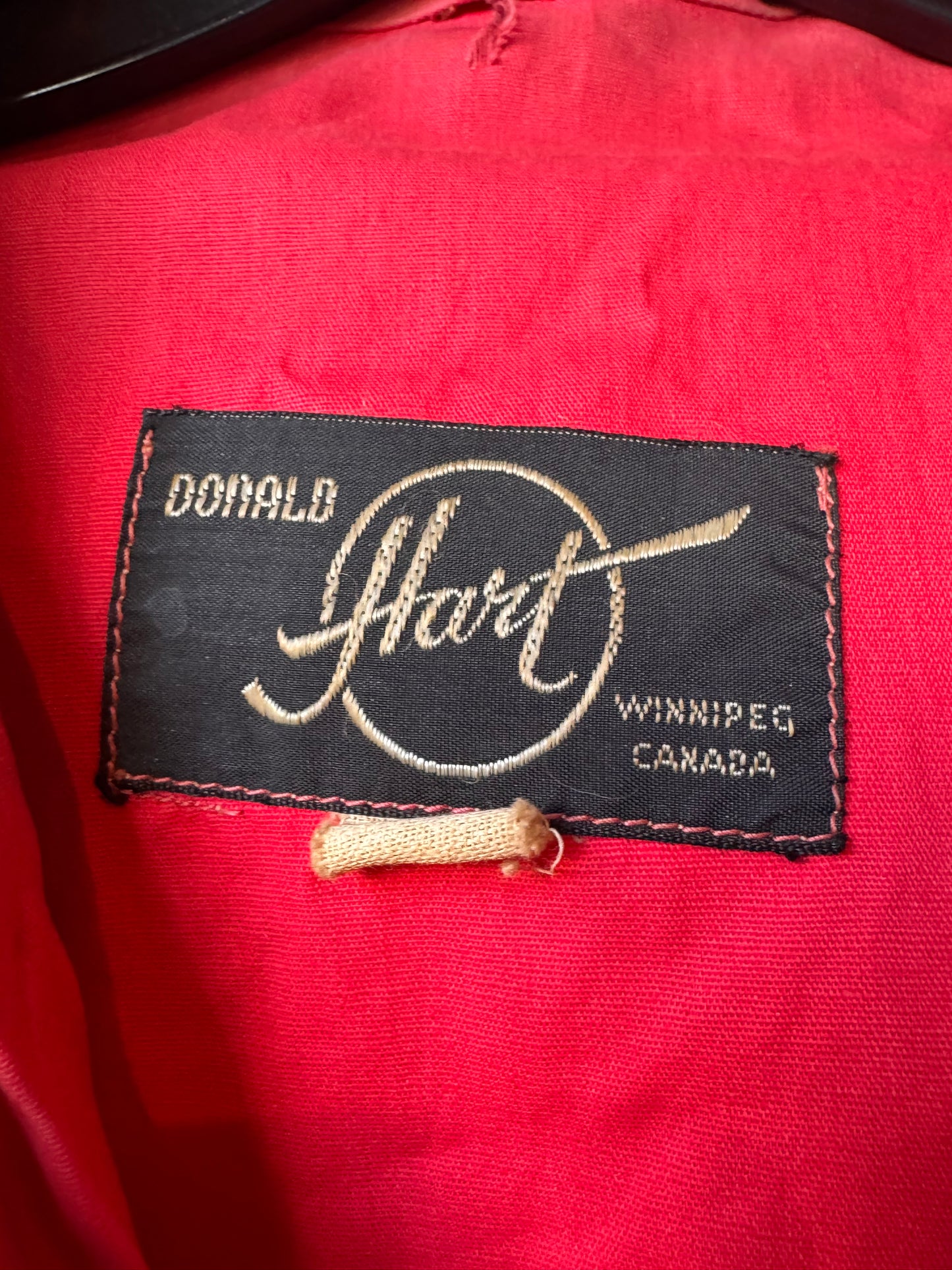 1960s Red Snow Suit Jacket & Pants Set