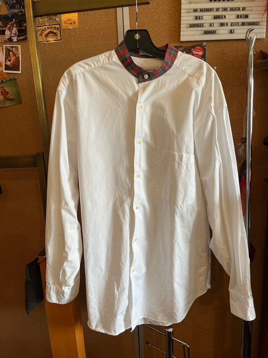 1980s Claiborne White Button Up