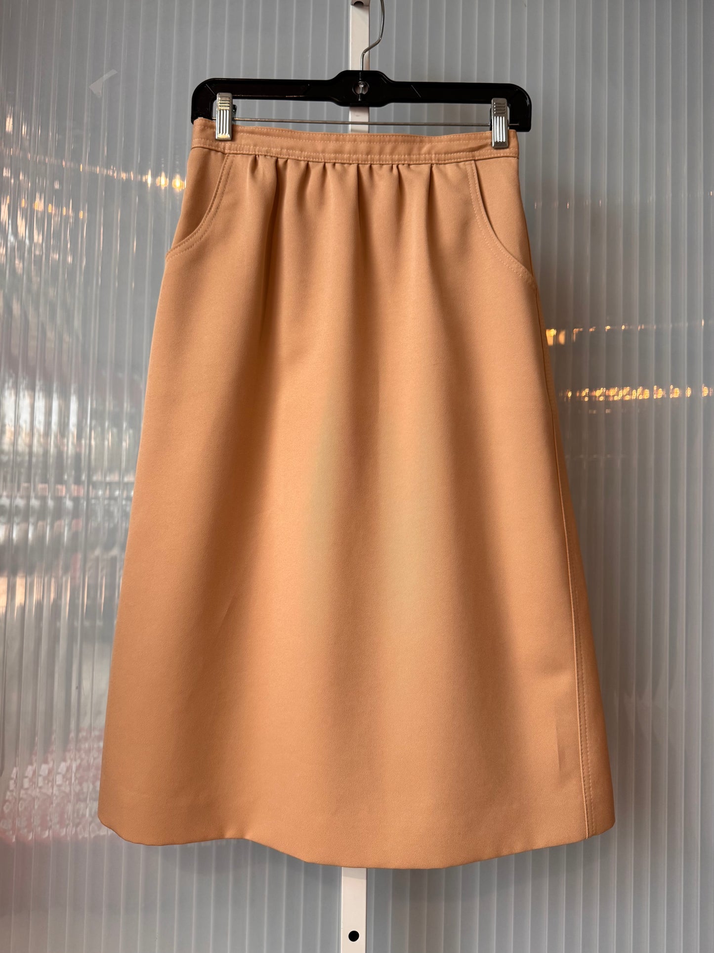 1980s Cream Blazer & Skirt Set
