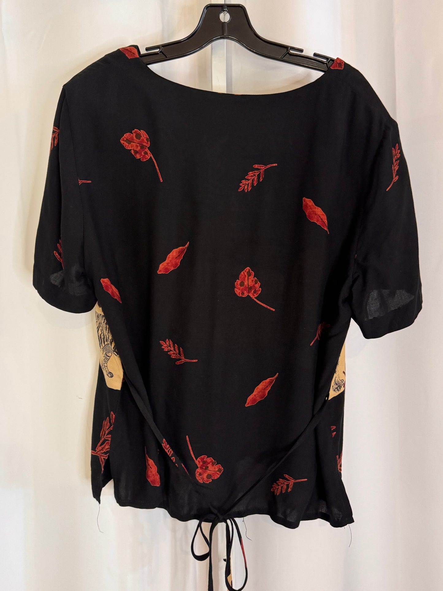1990s Black & Tan Wild Animal Print Set