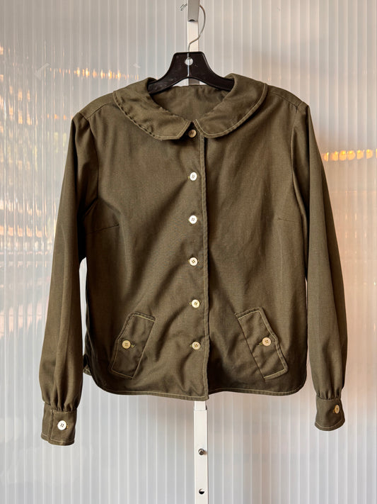1950s / 1960s Dark Olive Green Jacket