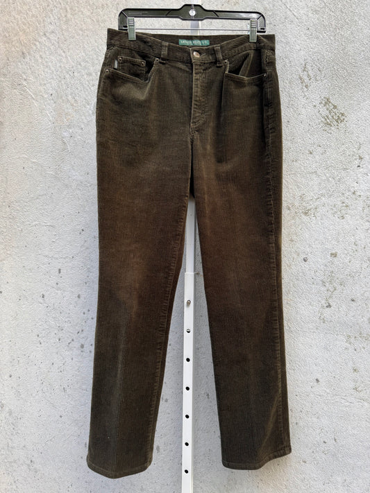 Ralph Lauren Pine Green Corduroy Jeans