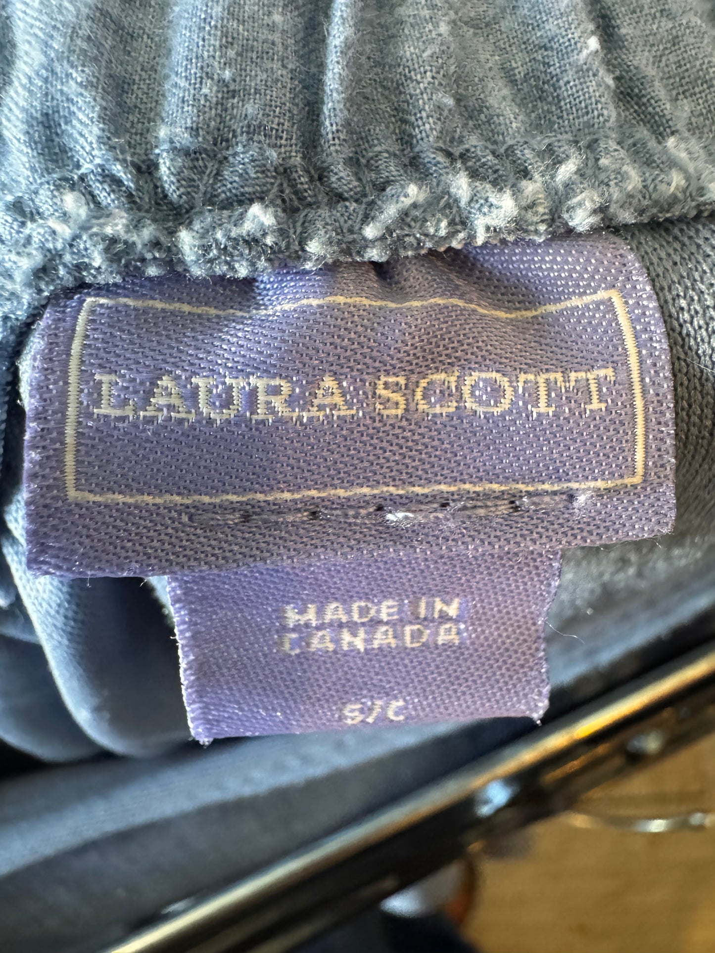 2000s Blue Chambray Skirt