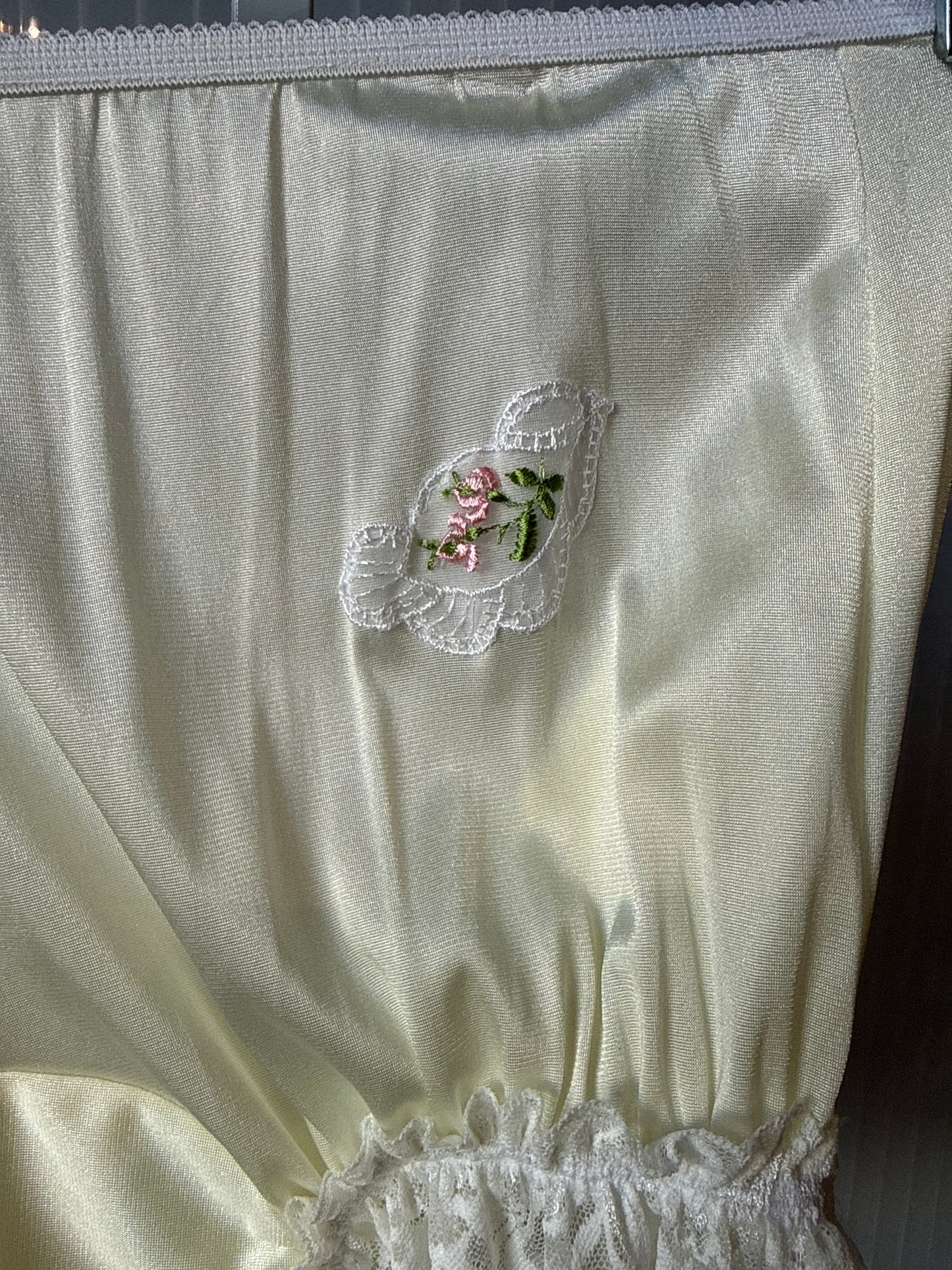 1950s Pastel Yellow Panty Briefs