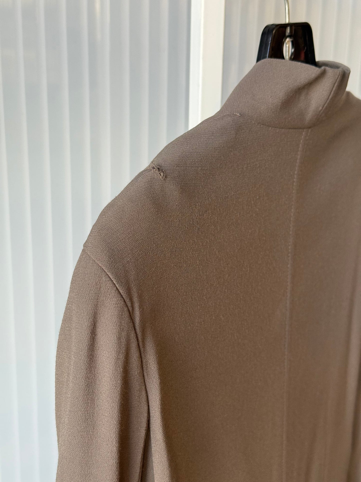 1990s French Grey Robe Jacket