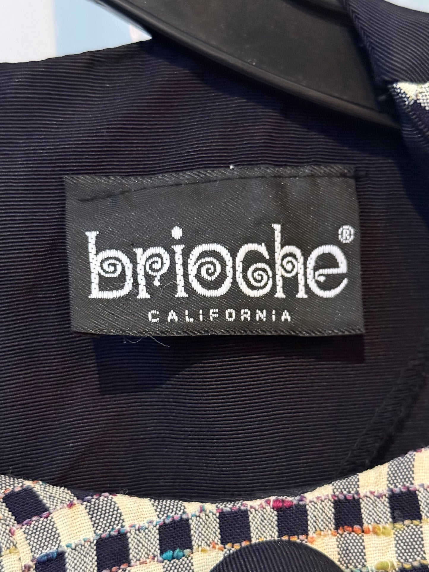 1980s/90s Gingham Sheath Dress