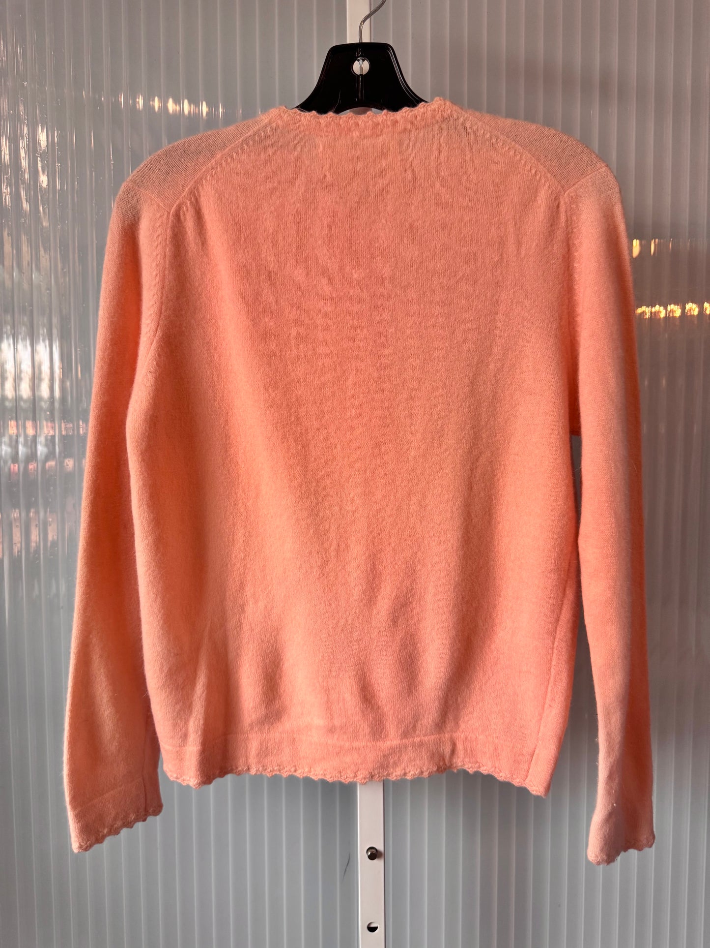 1950s Pink Wool Cardigan