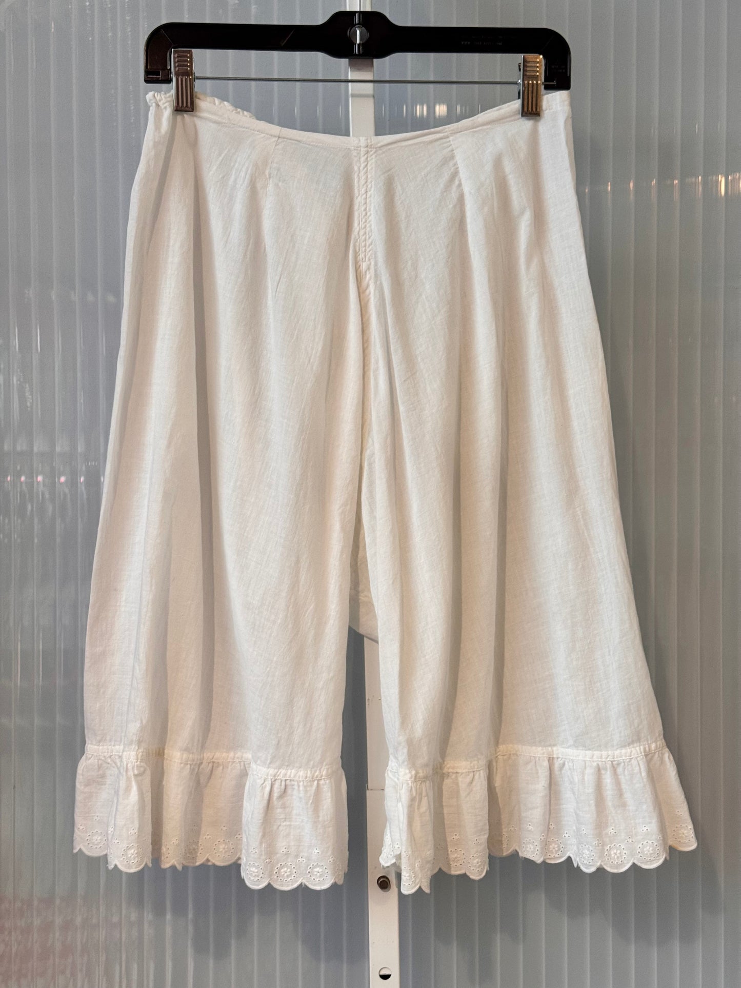 Edwardian Era White Bloomers