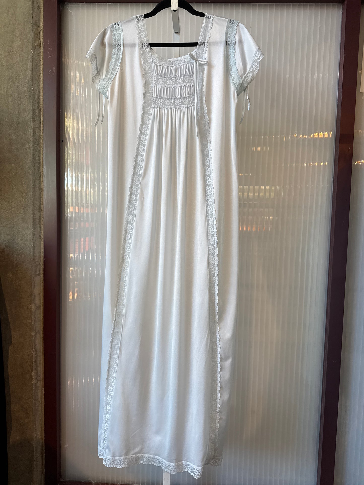 1980s Baby Blue Nightgown
