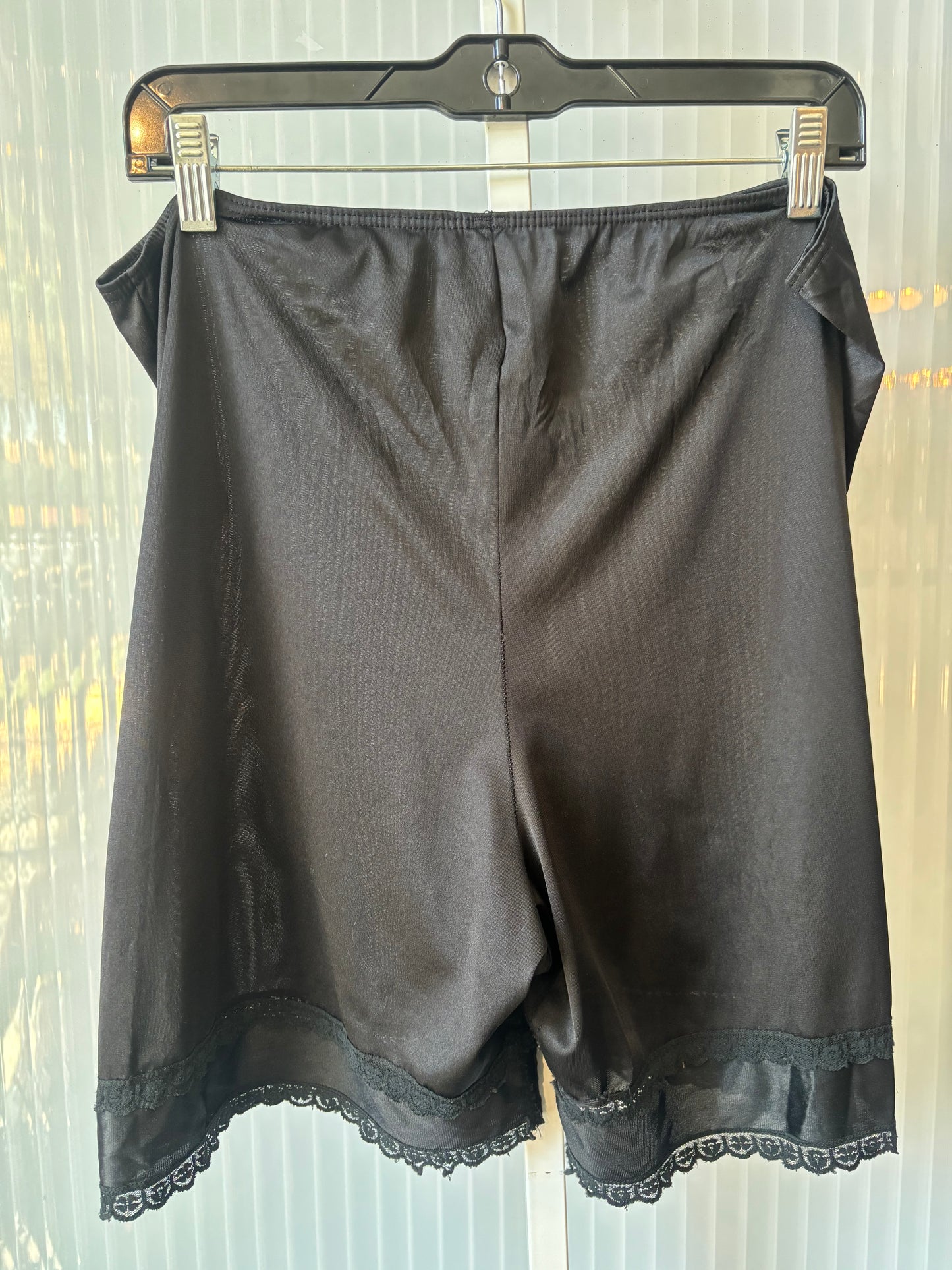 1970s Black Slip Shorts