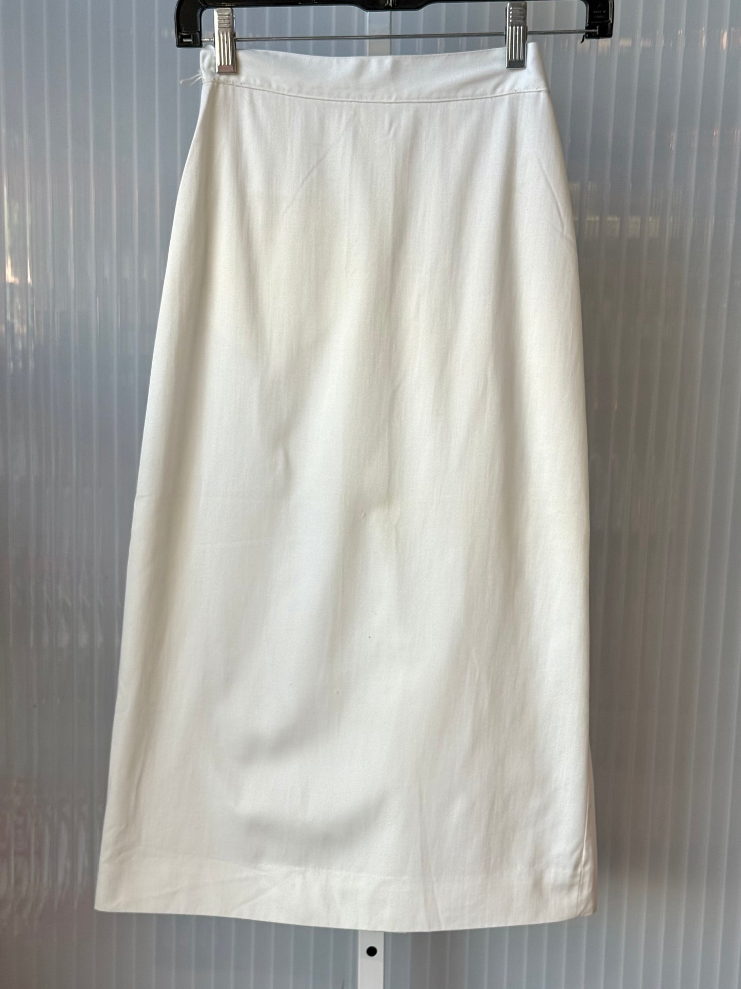 1960s White Top & Skirt Set