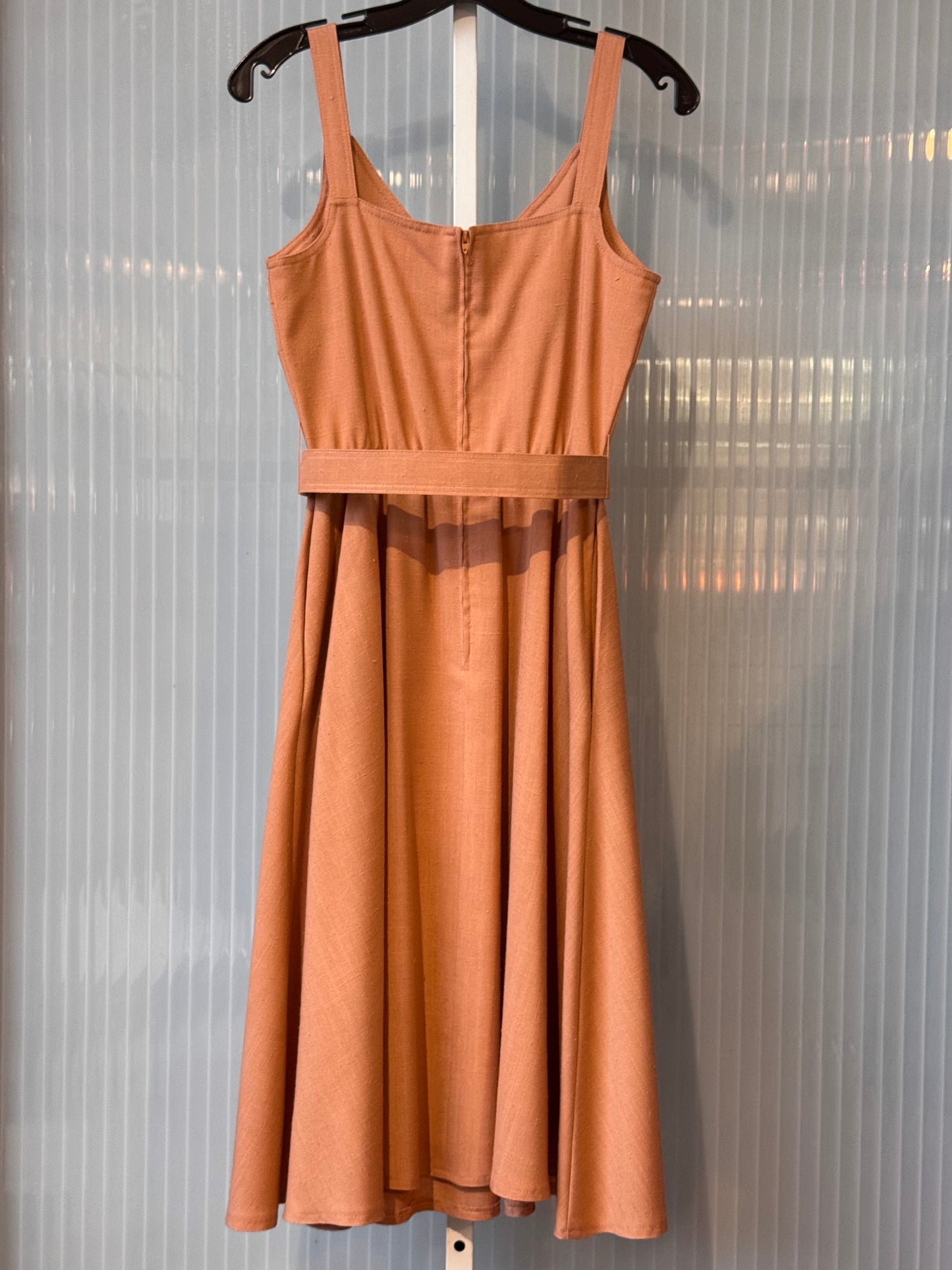 1980s Mauve Cropped Jacket & Dress Set
