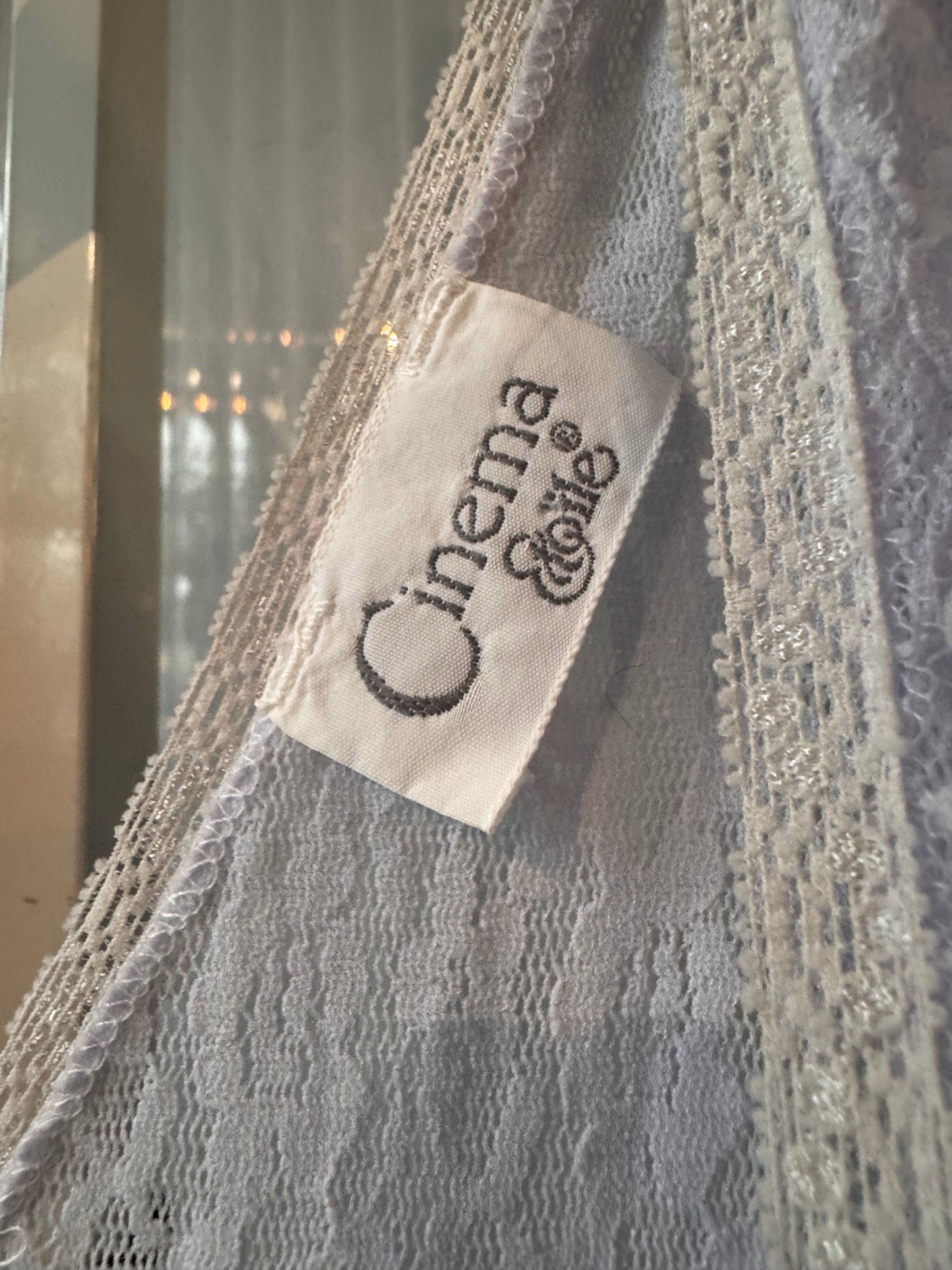 1980s Lace Lilac Slip