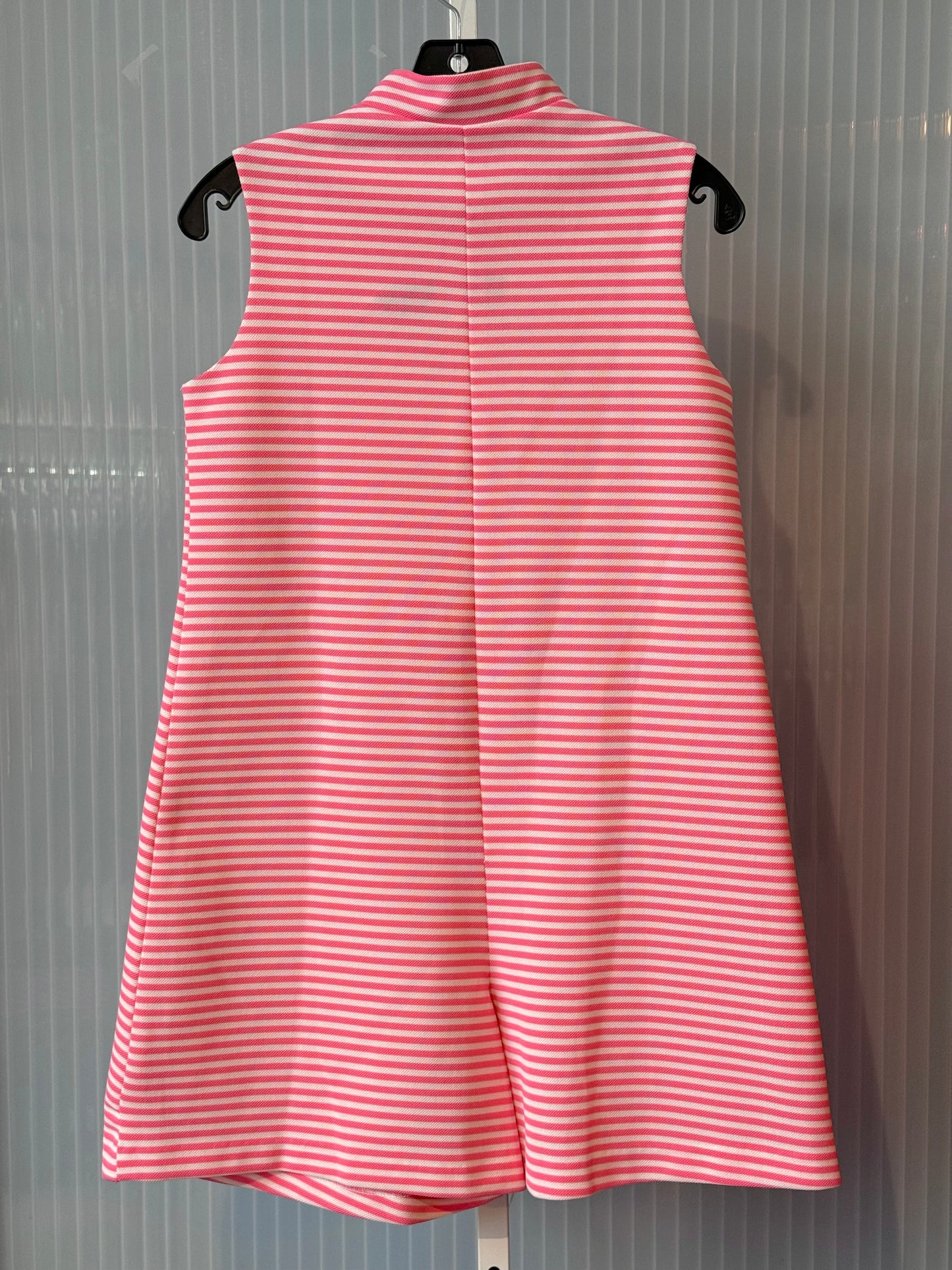 80s Lacoste Pink Stripe Romper