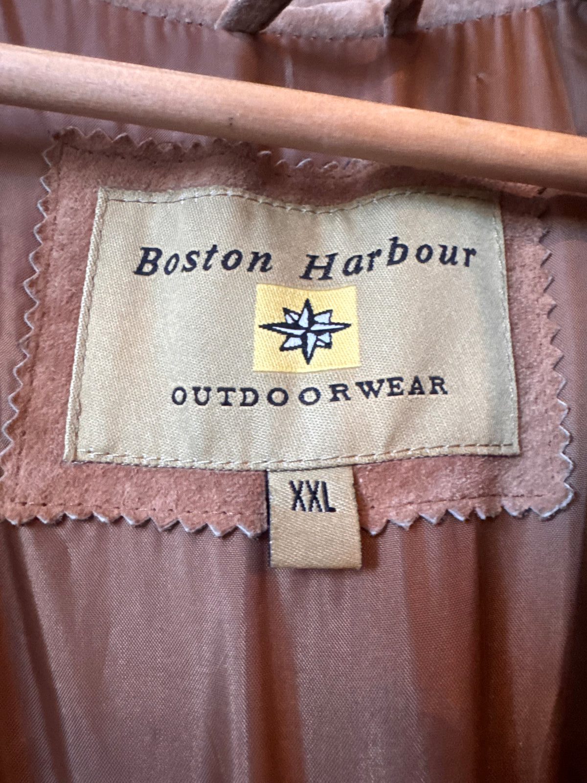1990s Tan Suede Leather Jacket