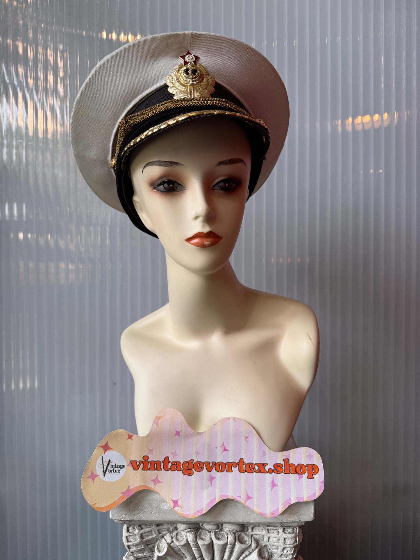 1970s Russian Soviet Navy Officer Hat