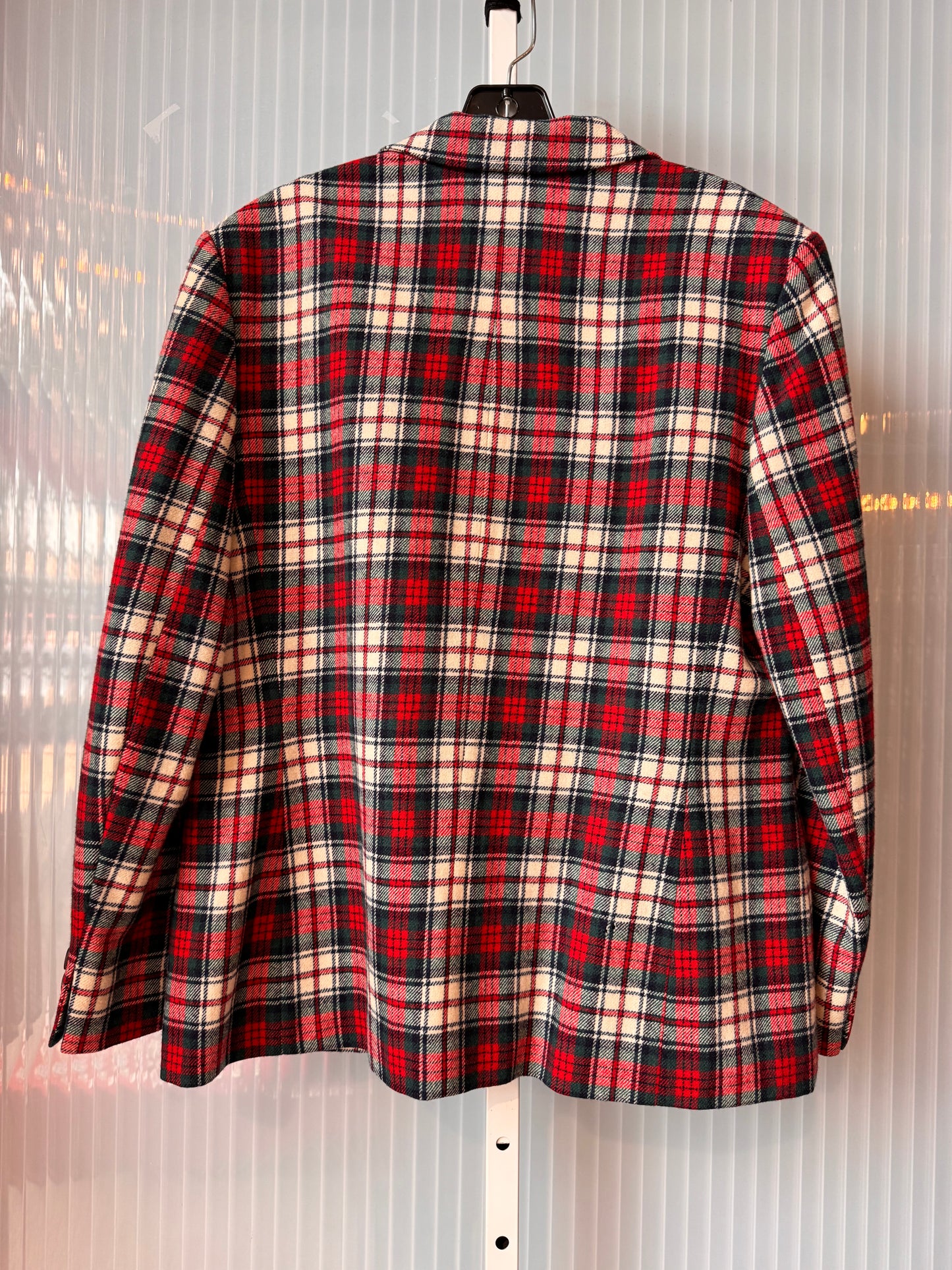 1960s Pendleton Wool Plaid Skirt & Blazer Set