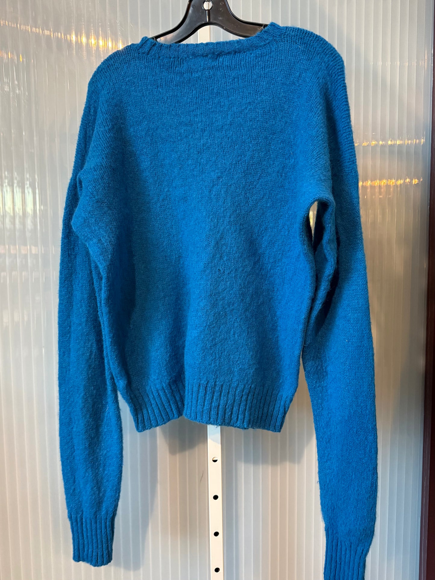 1980s Polo Blue Wool Sweater