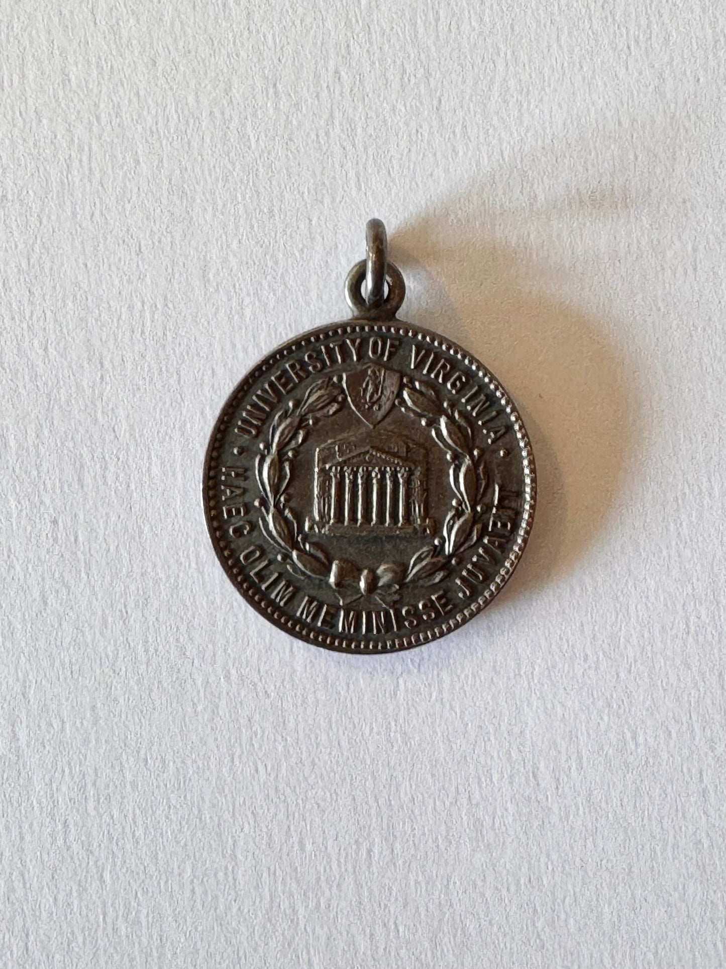 1938-39 University of Virginia Medal Pendant