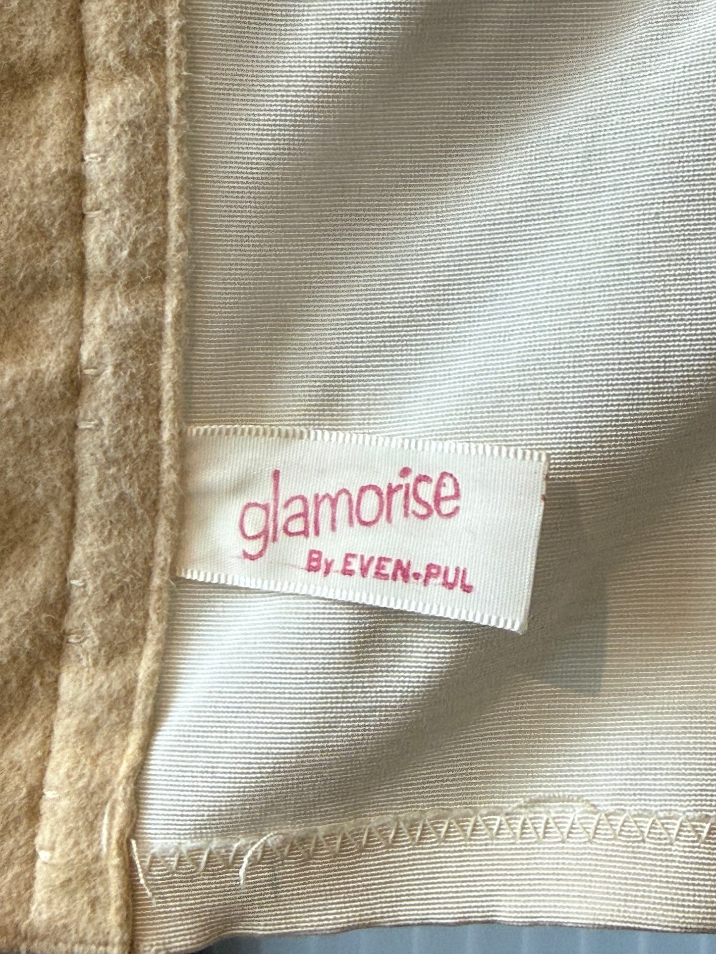 1950s Strapless Cotton Bullet Bra