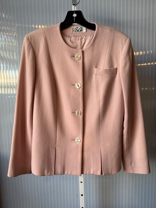 1960s Light Pink Wool Jacket