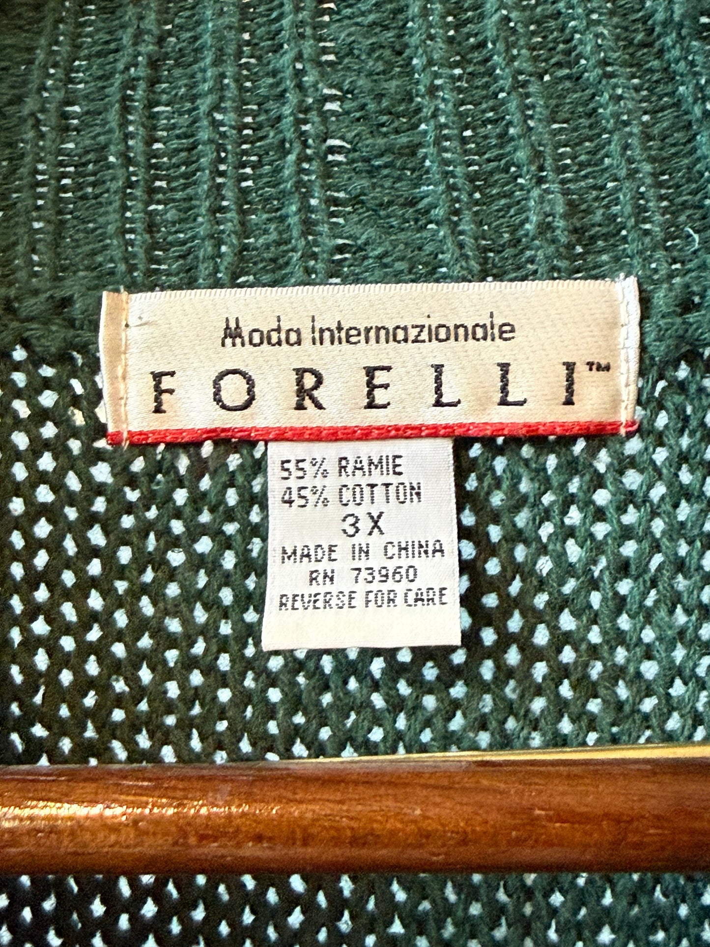 Green Cable Knit Mock Neck Sweater Dress