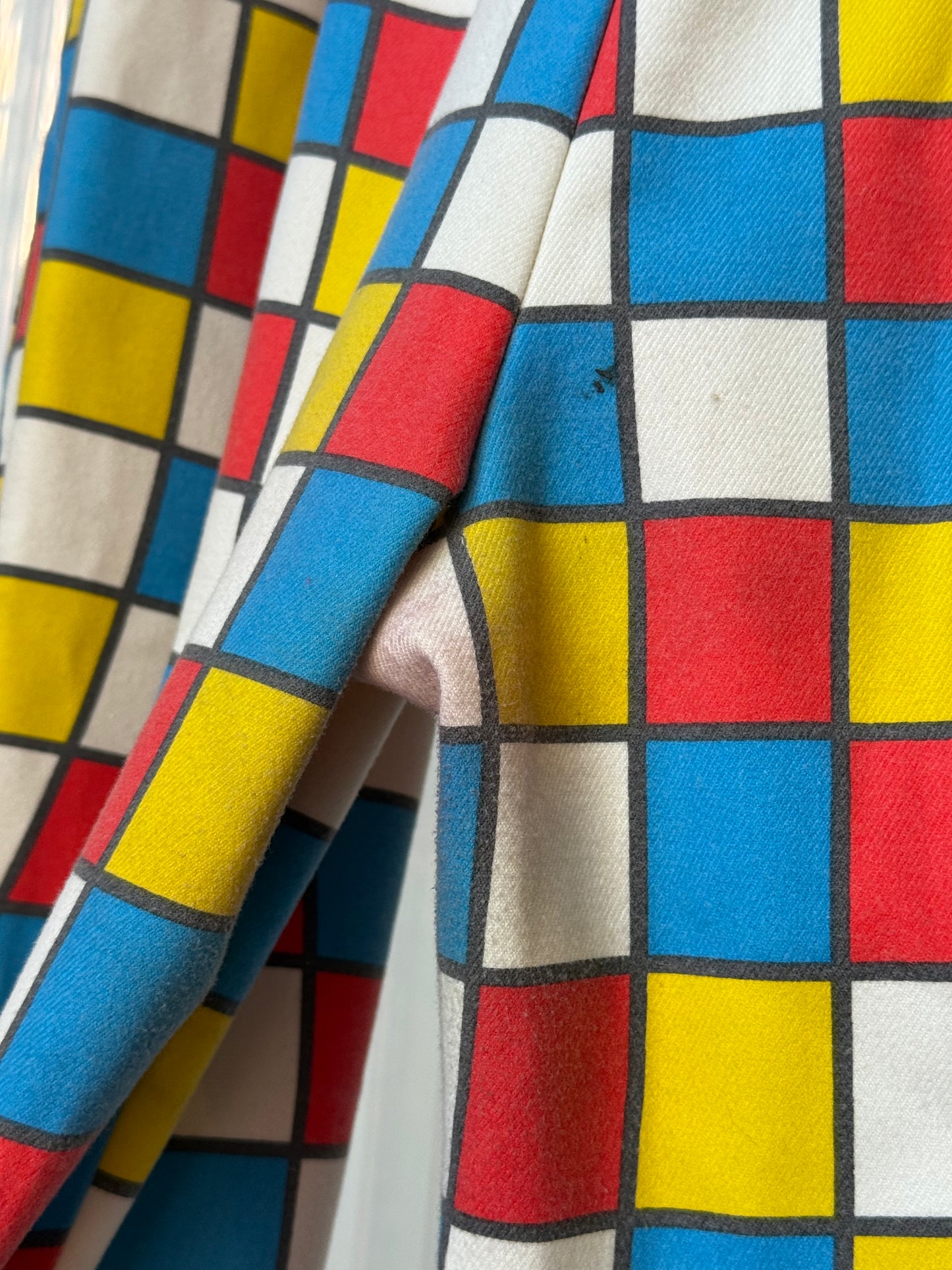 1970s-Style Primary-color Groovy Jumpsuit & Hat Set