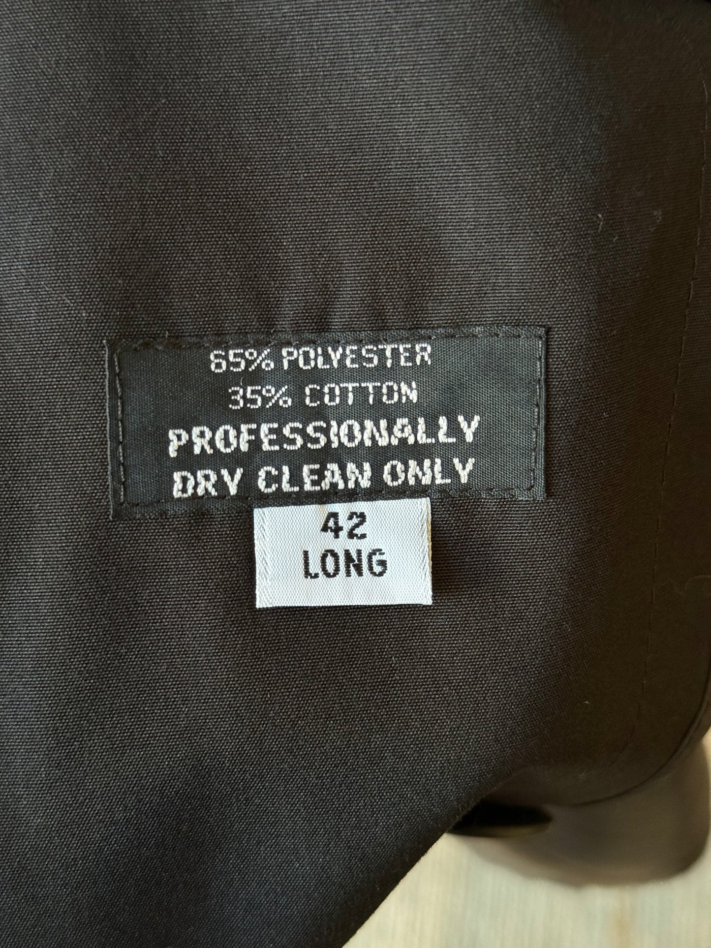 1980s Dior Black Trench Coat