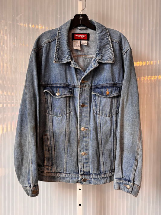 1990s Wrangler Blue Denim Jacket