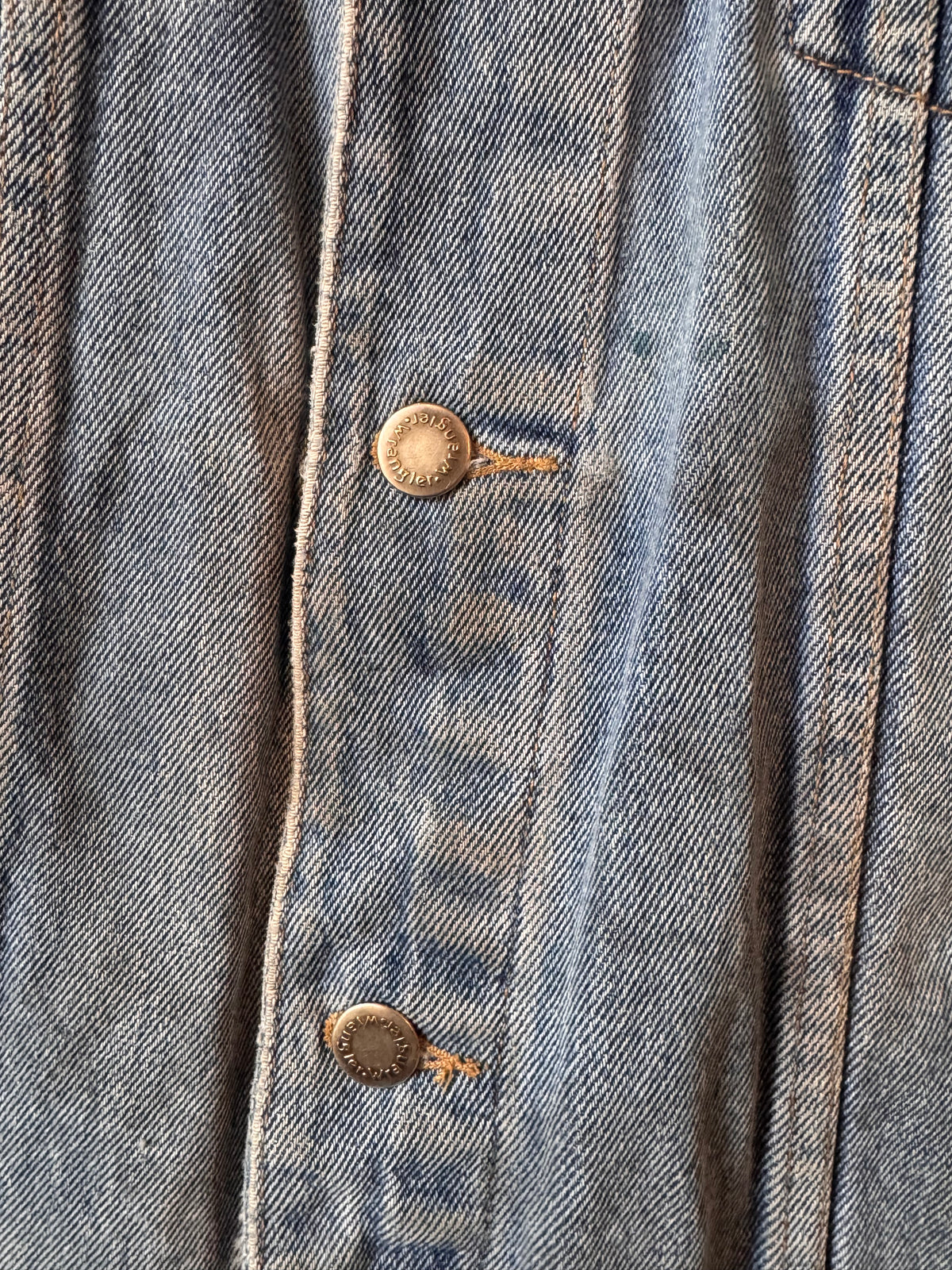 1990s Wrangler Blue Denim Jacket