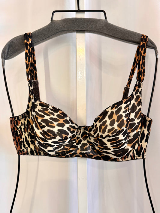 1960s Vanity Fair Leopard Bra