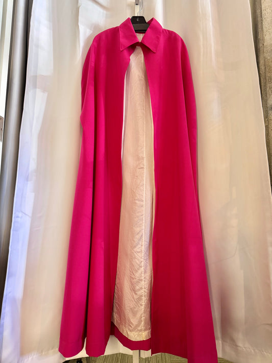 Hot Pink Long Cape