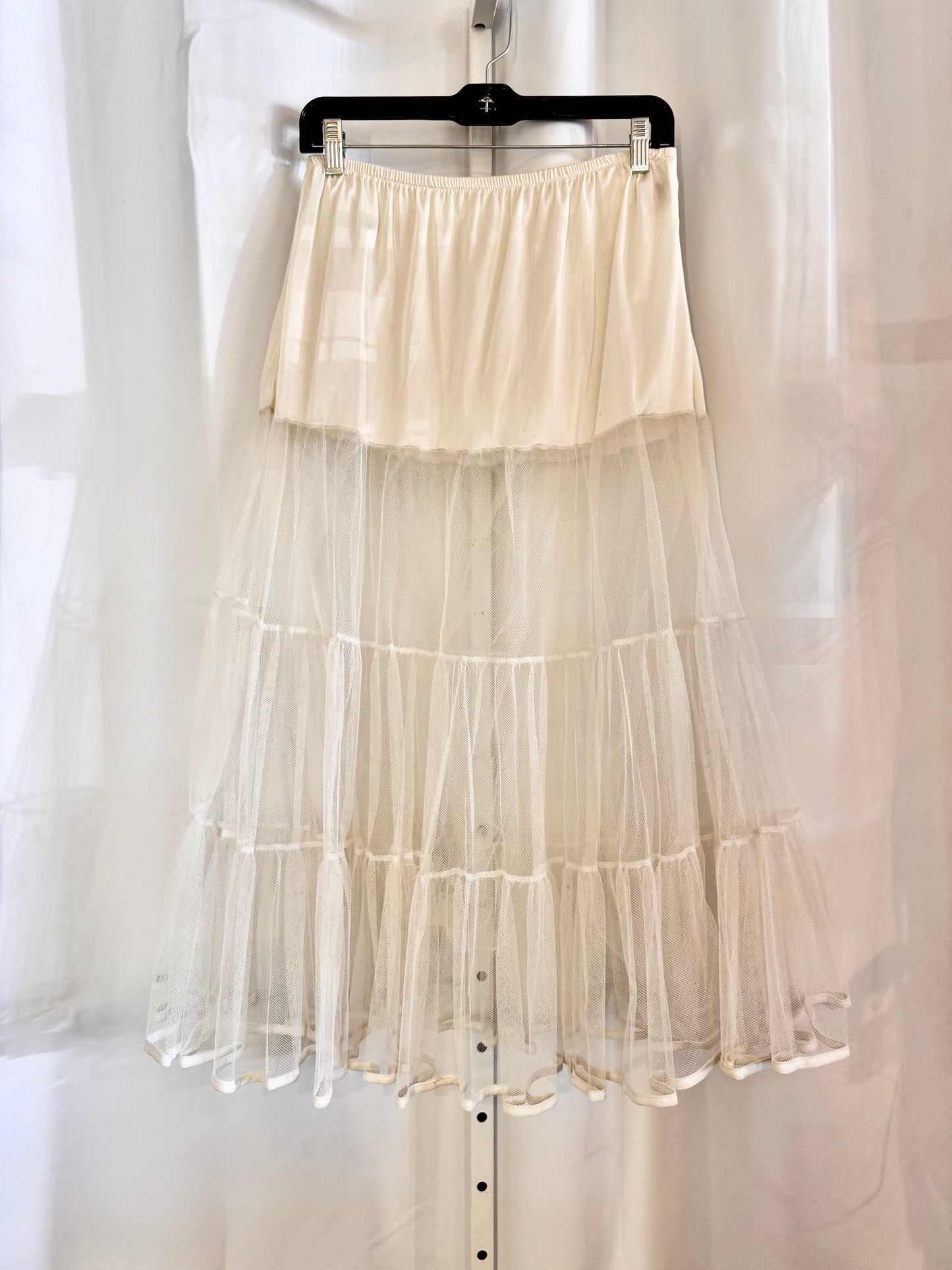 White Tiered Petticoat